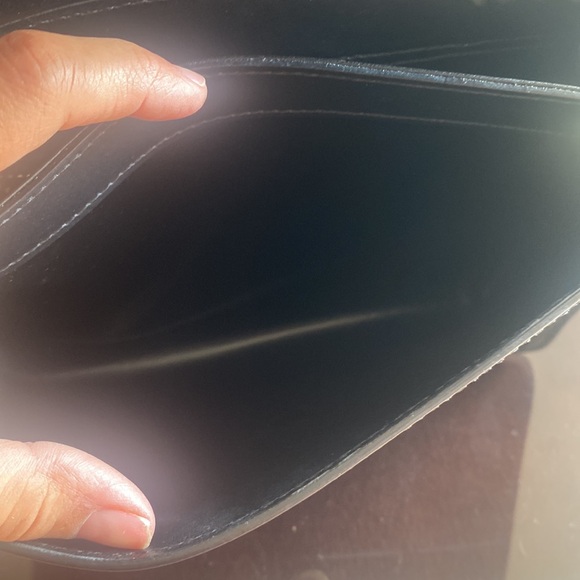 ROBERTA ROSSI black leather handbag - Picture 8 of 11